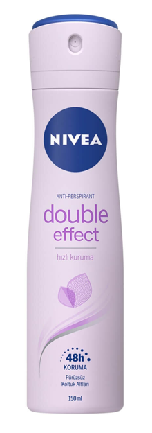 NİVEA DEO 150 ML WOMEN B&W DOUBLE EFECT*1