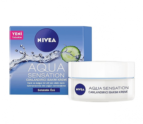 NİVEA AQUA SENS.CANLANDIRICI KREM 50 ML*12