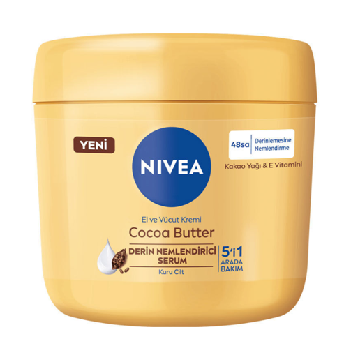 NIVEA 400 мл масло какао для рук и тела*12