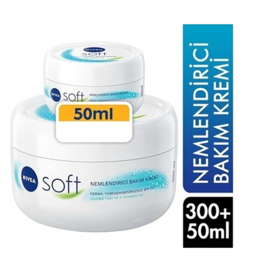 NIVEA Мягкий крем 300 мл + 50 мл*1
