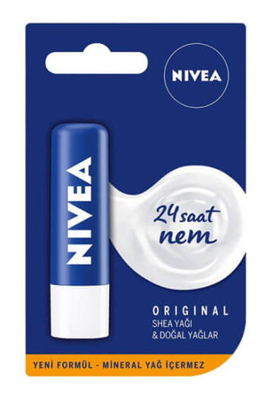 NİVEA Крем для губ классический*1