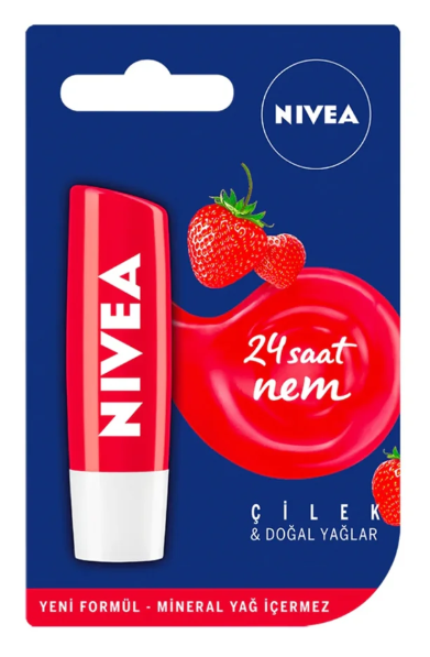 NIVEA Крем для губ «Клубника»*1