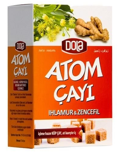 DOLA Чай из липы и имбиря, 135 г*18