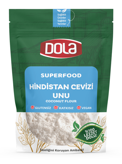 DOLA 300 GR GLUTENSİZ HİNDİSTAN CEVİZİ UNU*6