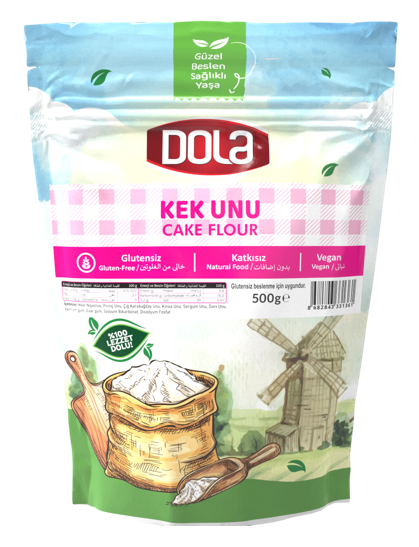 DOLA 500 GR GLUTENSİZ KEK UNU*6