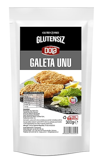 DOLA 300 GR GLUTENSİZ GALETA UNU*6