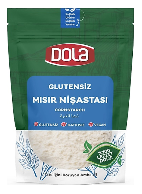 DOLA 400 GR GLUTENSİZ MISIR NİŞASTASI*6