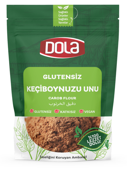 DOLA 400 GR GLUTENSİZ KEÇİBOYNUZU UNU*6