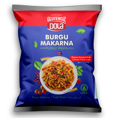 DOLA 400 г безглютеновой спиральной пасты*10