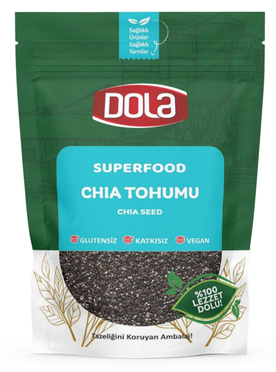 DOLA 400 г, безглютеновые семена чиа*12