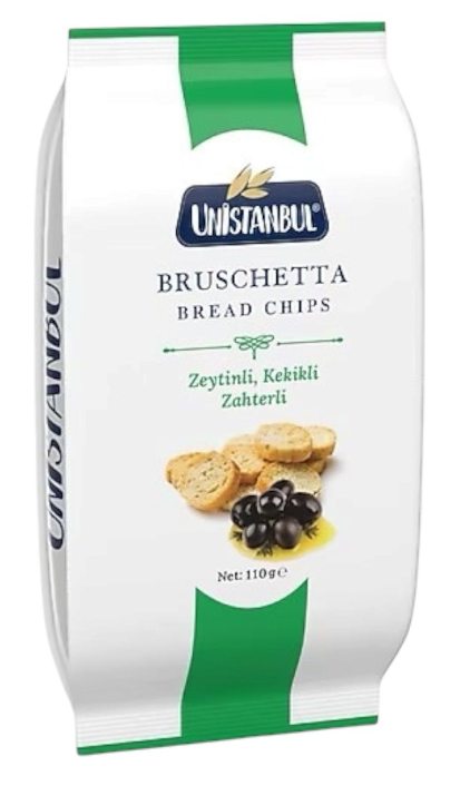 UNİSTANBUL 110 GR BRUSCHETTA ZEYTİNLİ KEKİKLİ*14