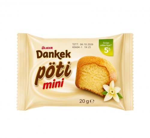 ÜLKER (0064101)DANKEK PÖTİ MUF SADE KEK 20 GR*32