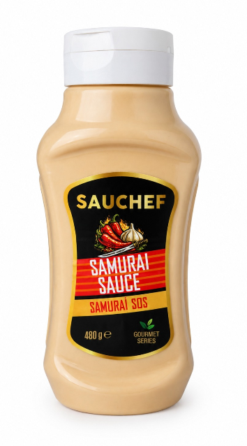 SAUCHEF SAMURAİ SOS 480 GR PET*12