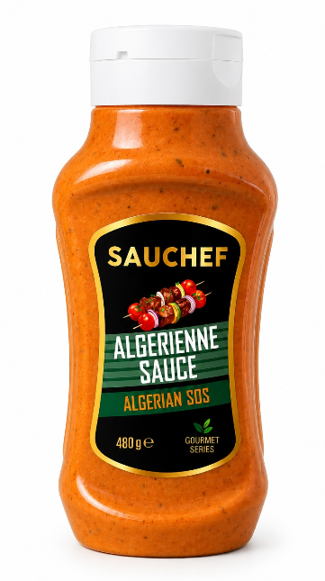 SAUCHEF ALGERİENNE SOS 480 GR PET*12