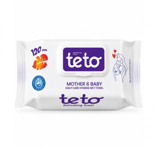 TETO 120'Lİ ISLAK HAVLU*12