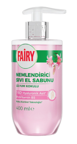 FAİRY 400 ML SIVI SABUN LİLYUM KOKULU POMPALI*12