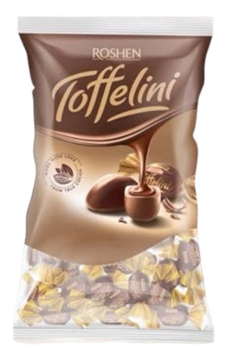 ROSHEN (1979) TOFFELINI CHOCOLATE 1 KG*6