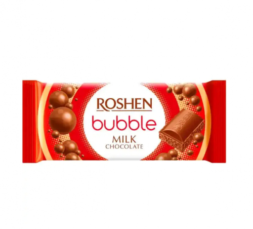 ROSHEN (6234) BUBBLE MILK CHOCOLATE 80 GR*20
