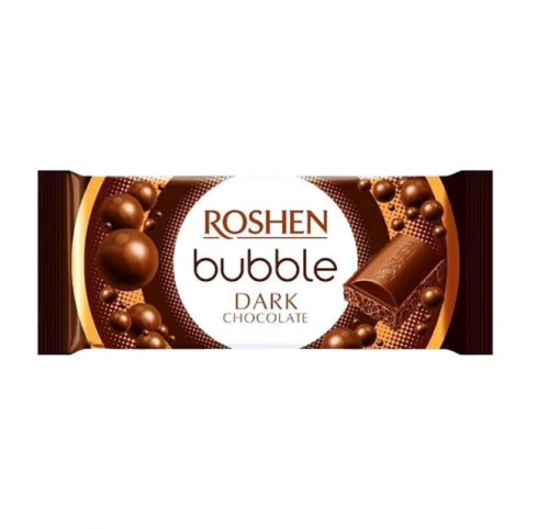 ROSHEN (6210) BUBBLE BITTER CHOCOLATE 80 GR*20