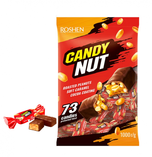 ROSHEN (3676) CANDY NUT CHOCOLATE 1 KG*8