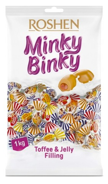 ROSHEN (6128) MINKY BINKY CANDY 1 KG*6