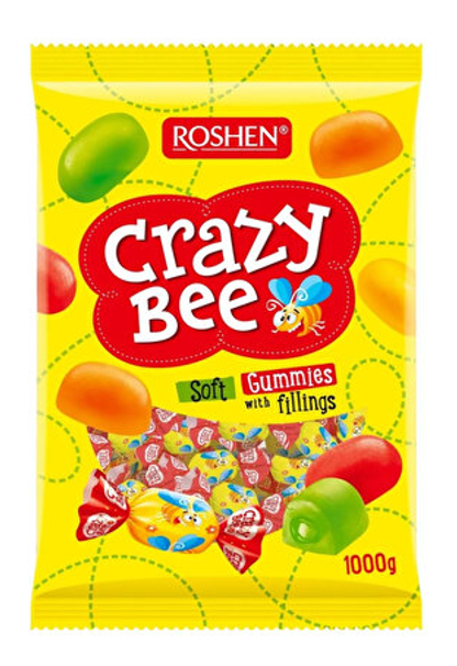 ROSHEN (2051) CRAZY BEE CANDY 1 KG*9