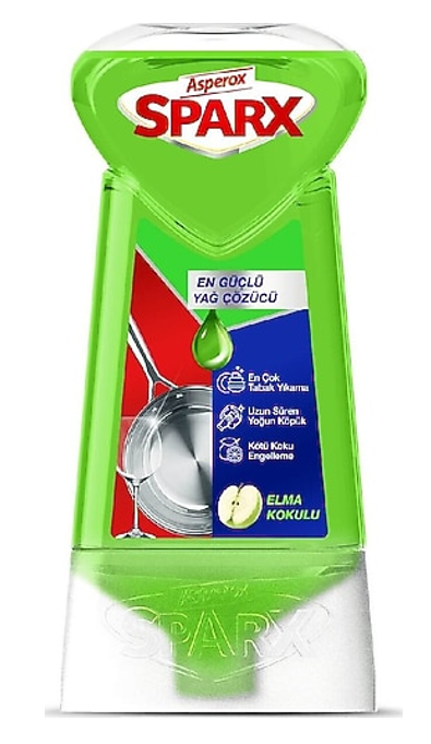 ASPEROX SPARX DİAMOND BUL.DETER. 650 ML ELMA*12