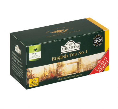 AHMAD TEA 25'Lİ NO.1 BARDAK POŞET ÇAY*12