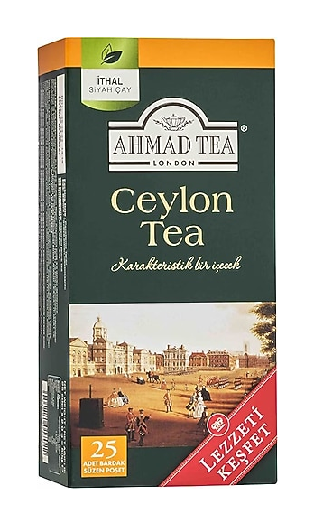 AHMAD TEA 25'Lİ CEYLON BARDAK POŞET ÇAY*12