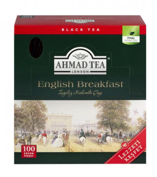 AHMAD TEA 100'LÜ ENG.BREAKFAST BARDAK POŞET ÇAY*12