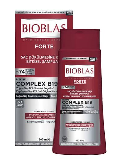 Bioblas Shampoo 360 ml Forte Complex B19*6