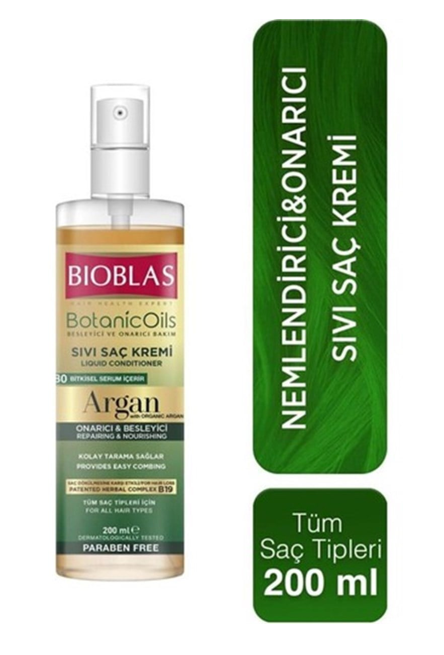 BİOBLAS 200 ML ARGAN OIL LIQUID CREAM*6