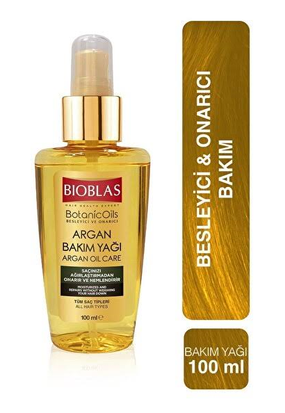 BIOBLAS BOTANIC 100 ML ARGAN HAIR CARE OIL*6