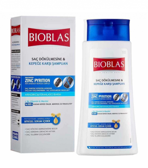 Bioblas Proc Shampoo 360 ml Anti-Hair Loss and Anti-Dandruff*6