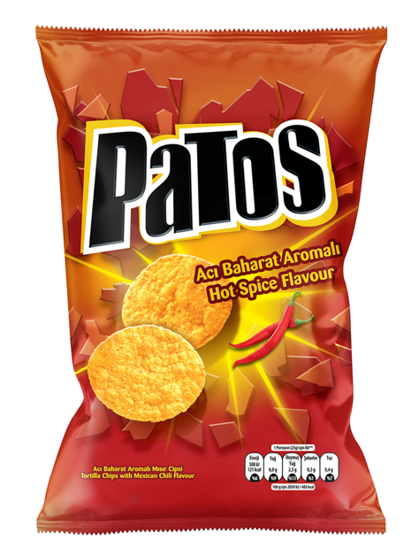 PATOS (0651003) HOT SPICES PARTİ 185 GR*15