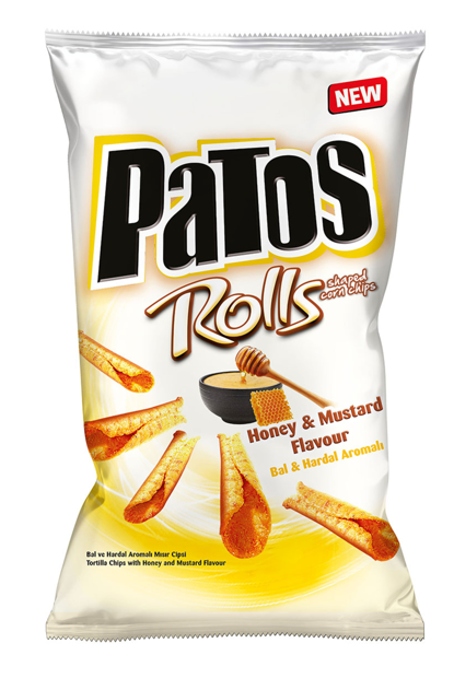 PATOS (0650990) ROLLS HONEY AND MUSTARD 135 GR*20