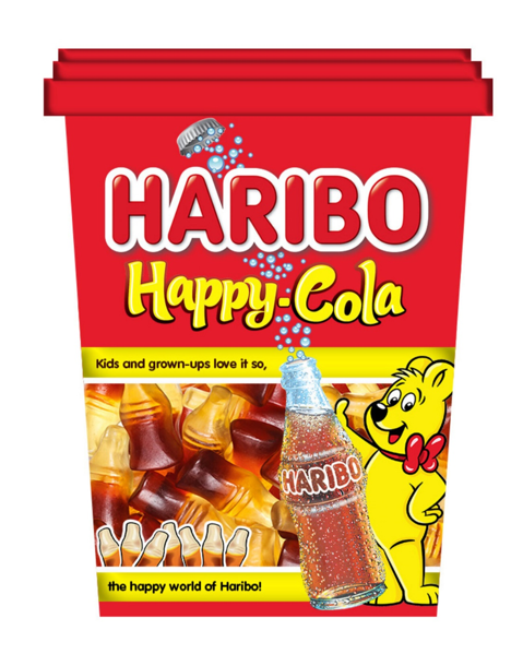 HARİBO 175 GR HAPPY COLA TAS*24