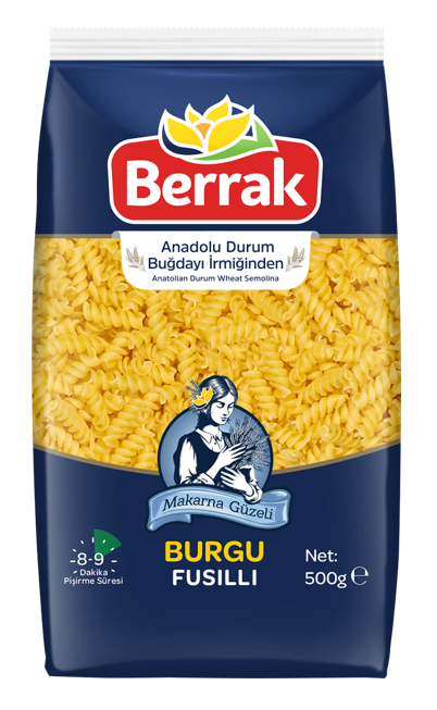 BERRAK 500 GR PASTA FUSILLI*20