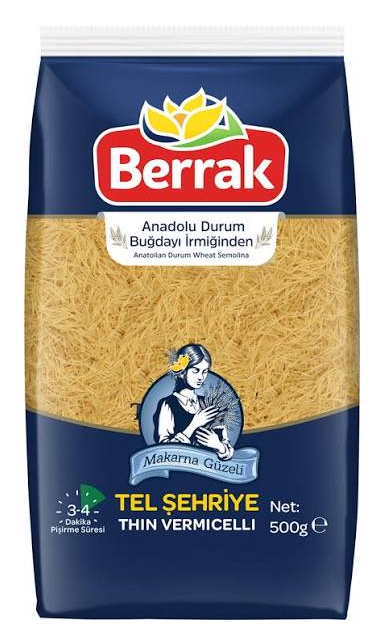 BERRAK 500 GR PASTA VERMICELLI*20