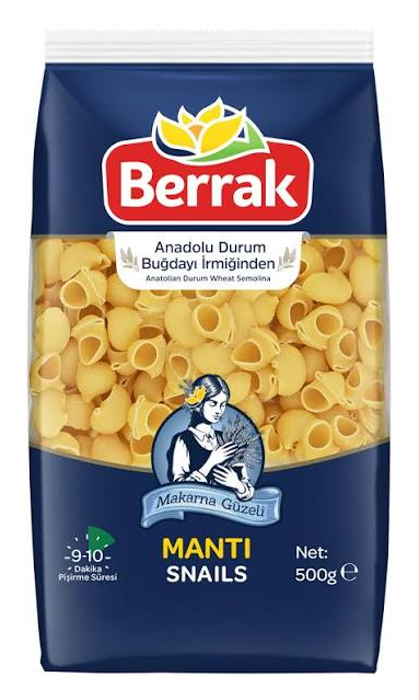 BERRAK 500 GR PASTA SNAILS*20