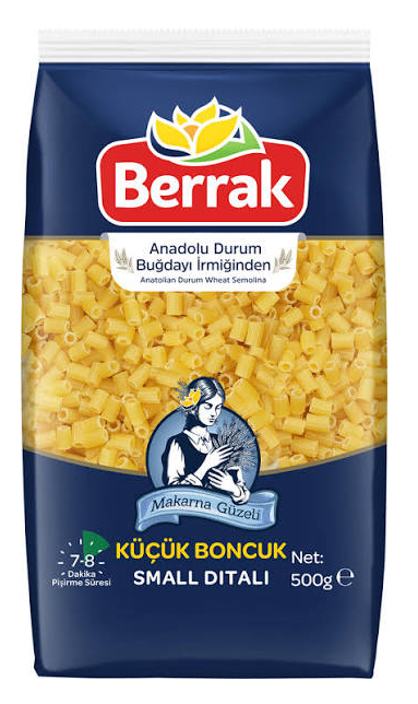 BERRAK 500 GR PASTA SMALL DITALI*20