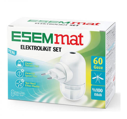 ESEMMAT ELECTROLIQUID AUTOMATIC SET 60 NIGHTS*24