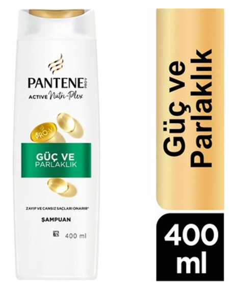 PANTENE SHAMPOO 400ML D.SYNTHESIS POWER AND SHINE.*6