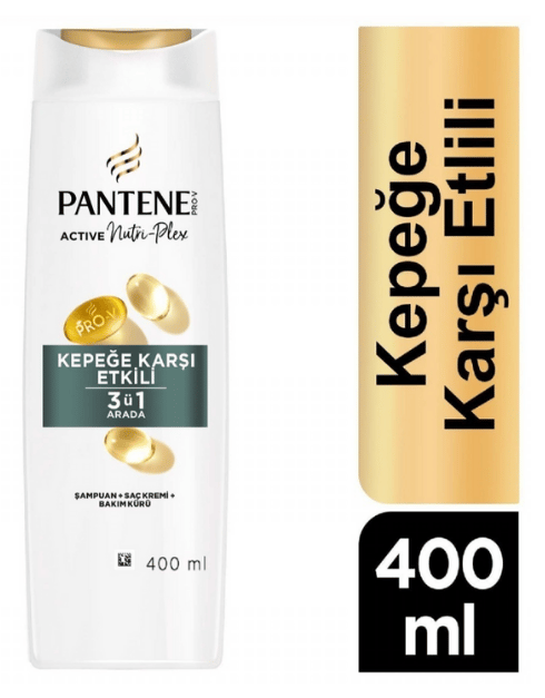 PANTENE ANTI-DANDRUFF SHAMPOO 400ML 3EN1*6