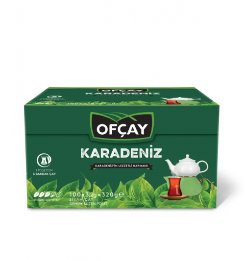 OFÇAY KARADENİZ TEAPOT 100x3.2 GR*12