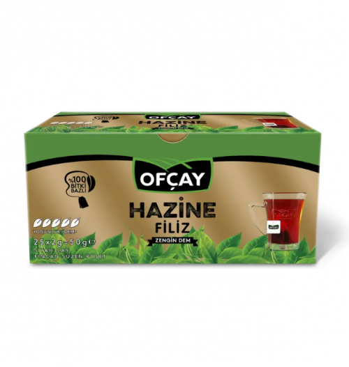 OFÇAY HAZINE FILIZ CUP 25x2 GR*24