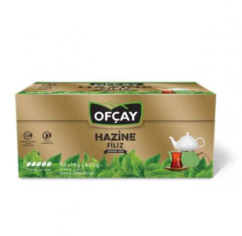 OFÇAY HAZINE FILIZ TEAPOT BAGS 30x15 GR*12