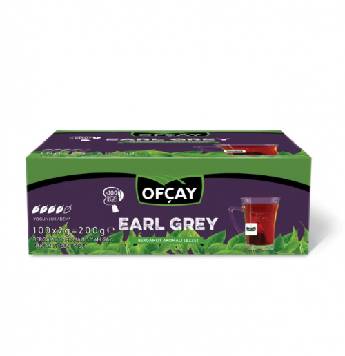 OFÇAY EARL GRAY TEA CUP 100x2 GR*12