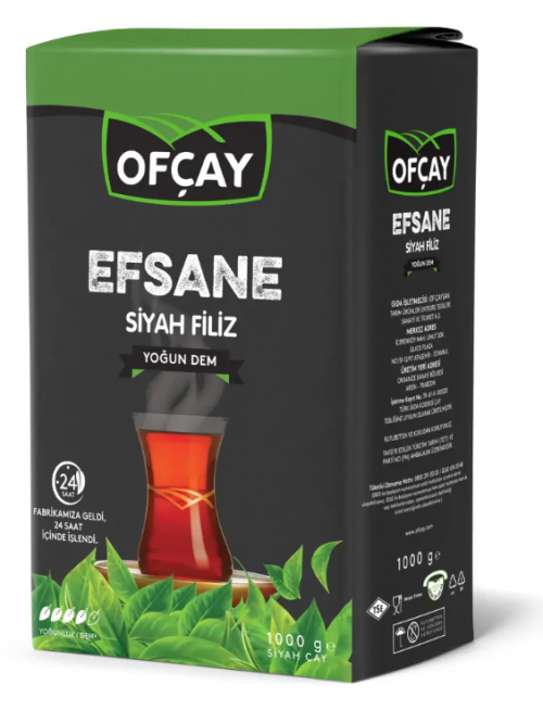 OFÇAY EFSANE BLACK FİLİZ 1000 GR*12
