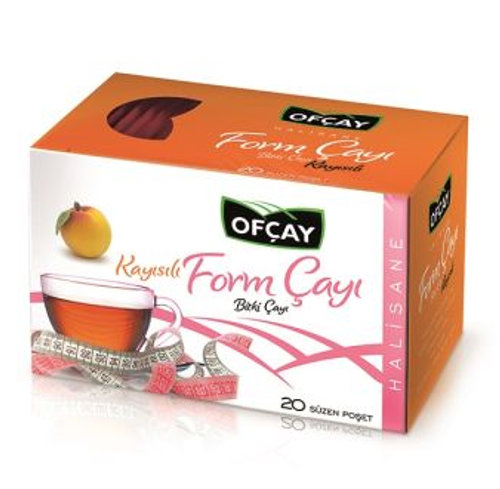 OFÇAY HALISANE APRICOT FORM TEA 20x2 GR*12